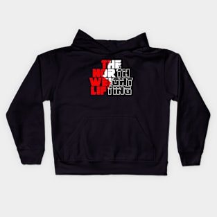 The North Weightlifting Shirt Kids Hoodie